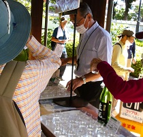 菊正宗記念館試飲コーナー